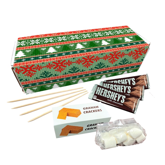 Happy Holidays S'mores Campfire Kit