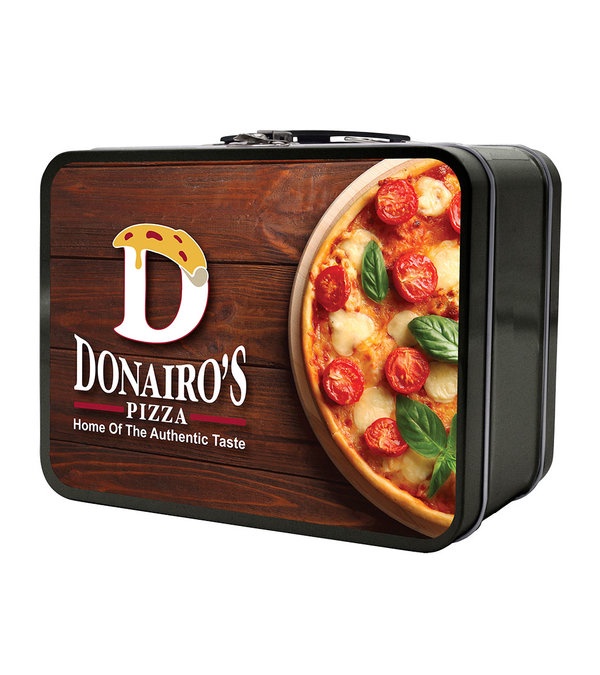 Thin Retro Lunch Box
