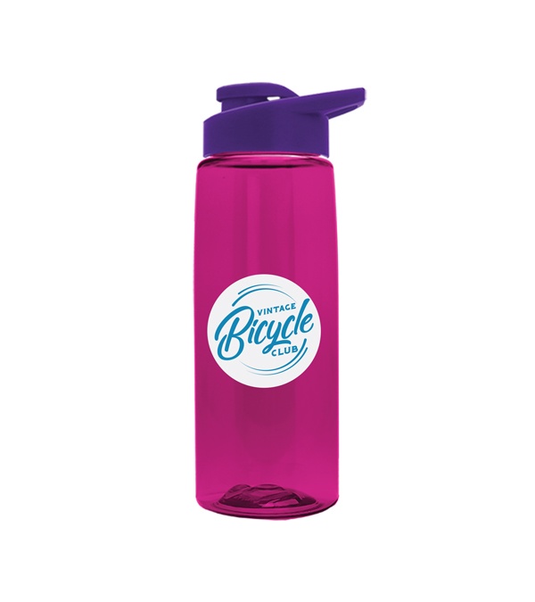 26 oz. Tritan Flair Bottle with Drink Thru Lid