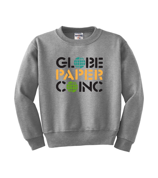 Jerzees Youth Nublend Crewneck Sweatshirt - Screen Print