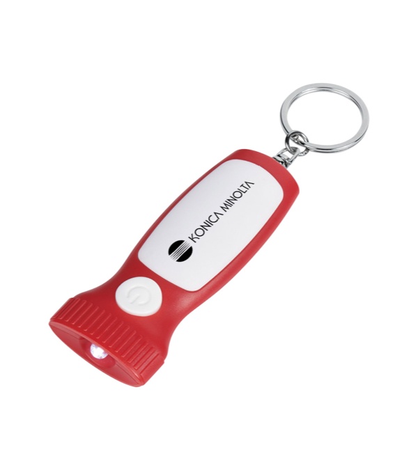 Logo Slim LED Light Key Chain
