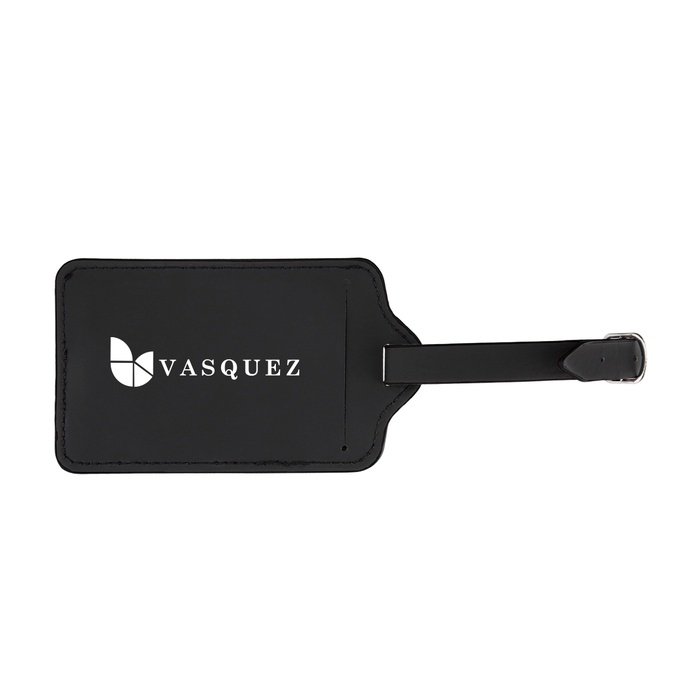 Recycled Leatherette Luggage Tag