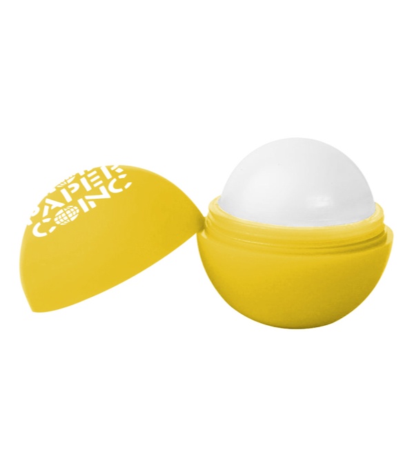 Round Soft Touch Lip Balm