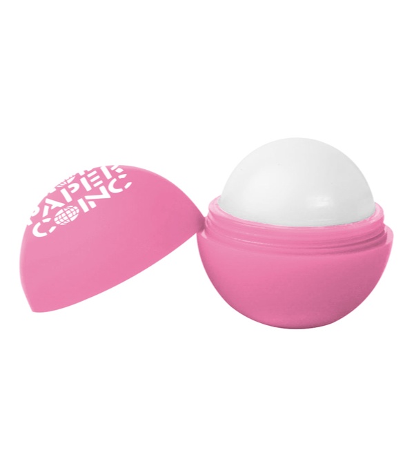 Round Soft Touch Lip Balm