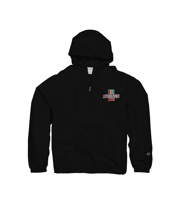 Champion Adult Packable Anorak 1/4 Zip Jacket - Embroidered