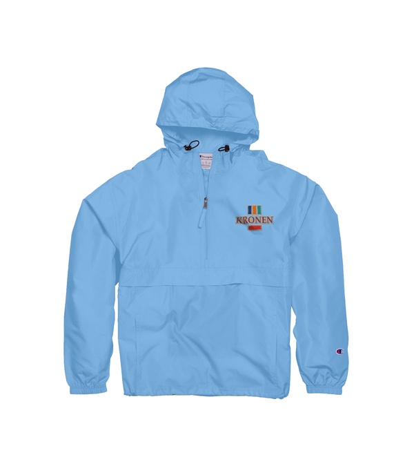 Champion Adult Packable Anorak 1/4 Zip Jacket - Embroidered