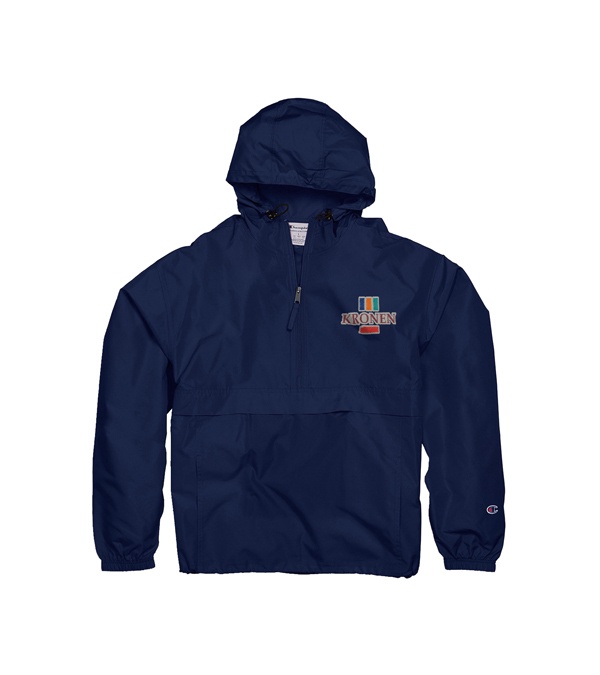 Champion Adult Packable Anorak 1/4 Zip Jacket - Embroidered