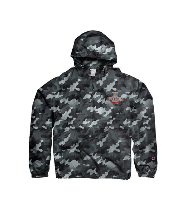 Champion Adult Packable Anorak 1/4 Zip Jacket - Embroidered