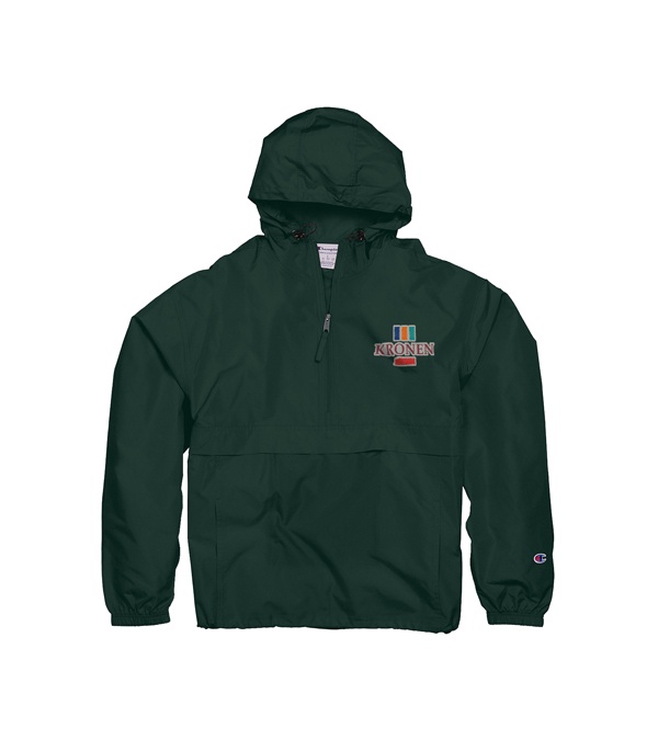 Champion Adult Packable Anorak 1/4 Zip Jacket - Embroidered