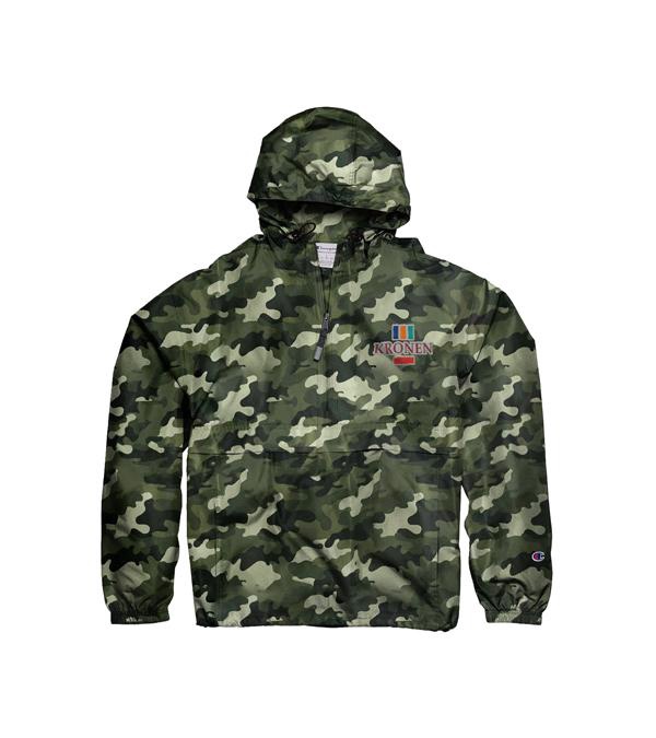 Champion Adult Packable Anorak 1/4 Zip Jacket - Embroidered