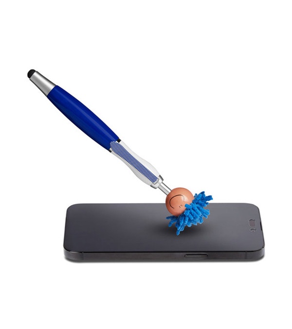 MopToppers Multicultural Screen Cleaner With Stylus Pen