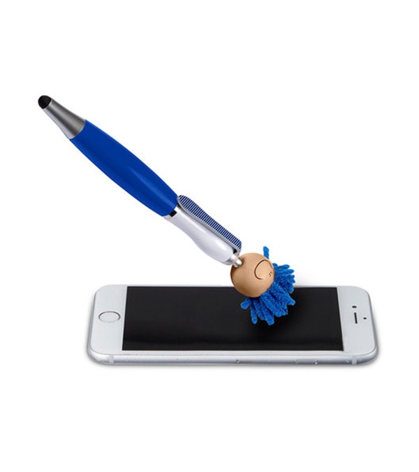 MopToppers Multicultural Screen Cleaner With Stylus Pen