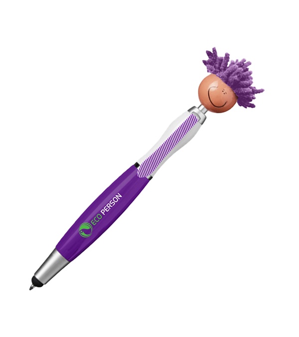 MopToppers Multicultural Screen Cleaner With Stylus Pen