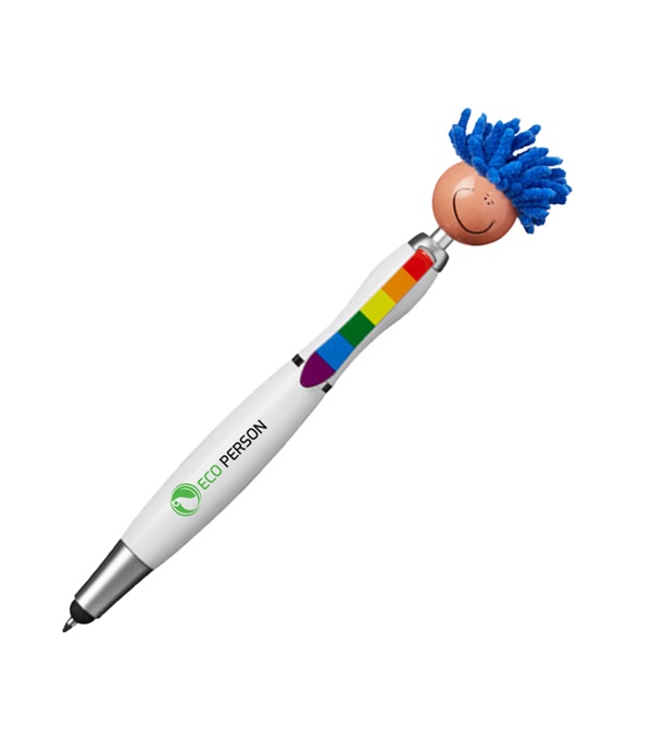 MopToppers Multicultural Screen Cleaner With Stylus Pen