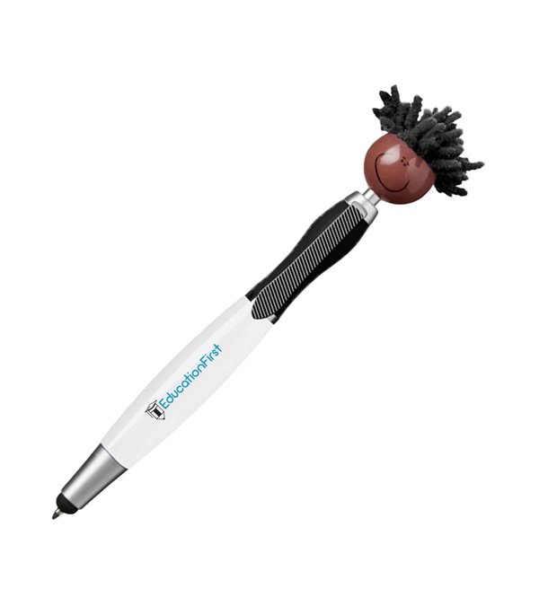 MopToppers Multicultural Screen Cleaner W/ Stylus Pen