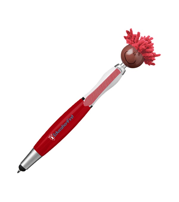 MopToppers Multicultural Screen Cleaner W/ Stylus Pen