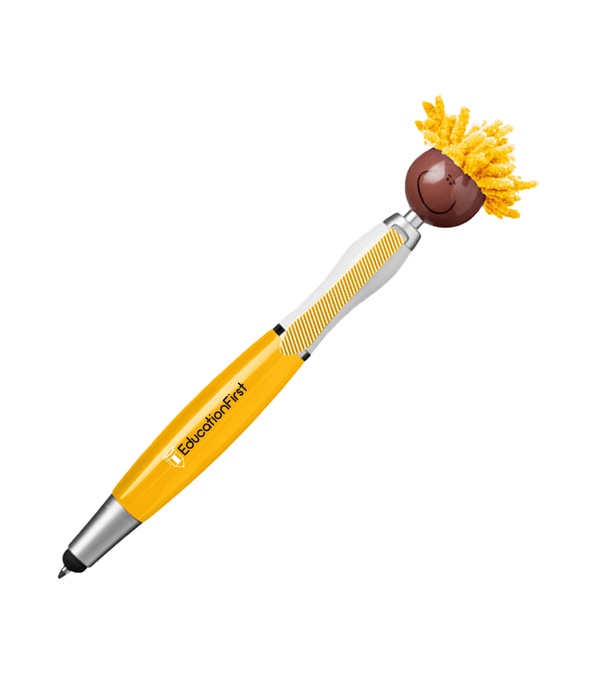 MopToppers Multicultural Screen Cleaner W/ Stylus Pen