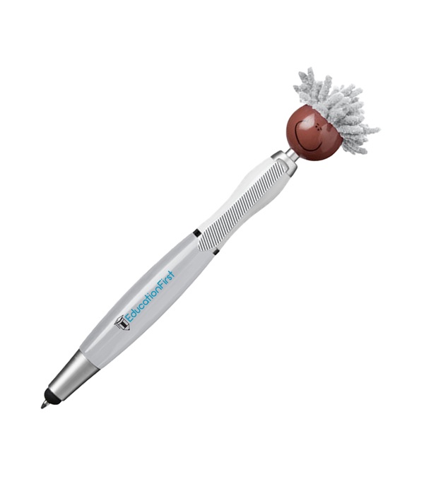 MopToppers Multicultural Screen Cleaner W/ Stylus Pen