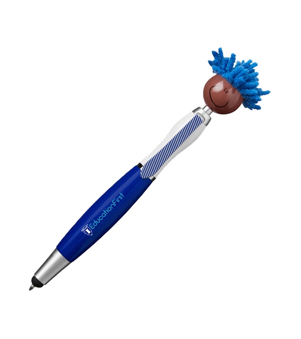 MopToppers Multicultural Screen Cleaner W/ Stylus Pen