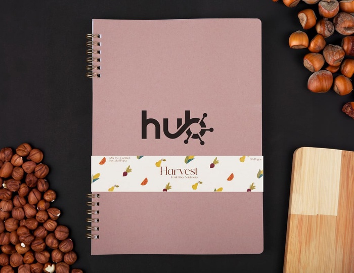 Harvest Fruit Fiber™ Ring Bound Notebook