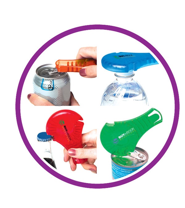 Multi-Task Bottle and Can Opener