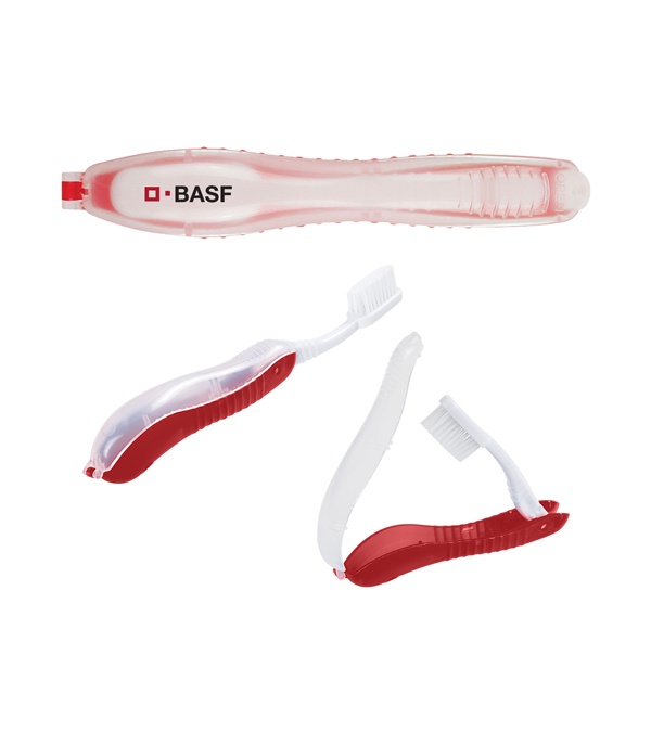 Travel Toothbrush In Folding Case