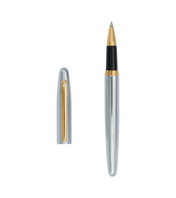 Sheaffer® VFM Polished Chrome with Gold Ballpoint