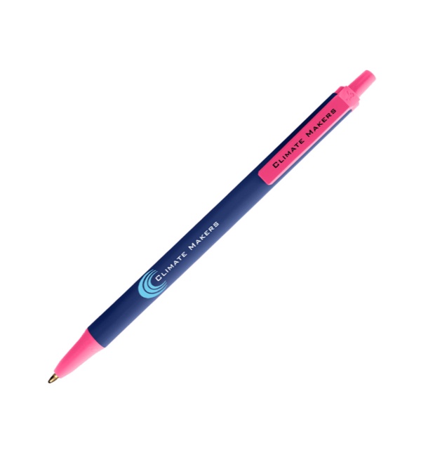 BIC Clic Stic Navy Promotional Pen