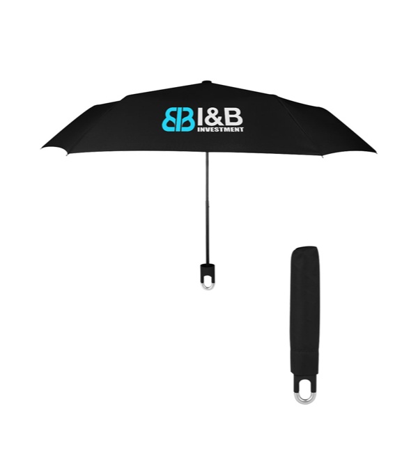 Arc Clipper Compact Telescopic Umbrella - 38&quot;