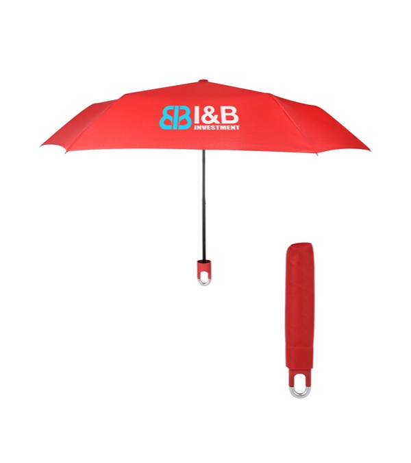 Arc Clipper Compact Telescopic Umbrella - 38&quot;