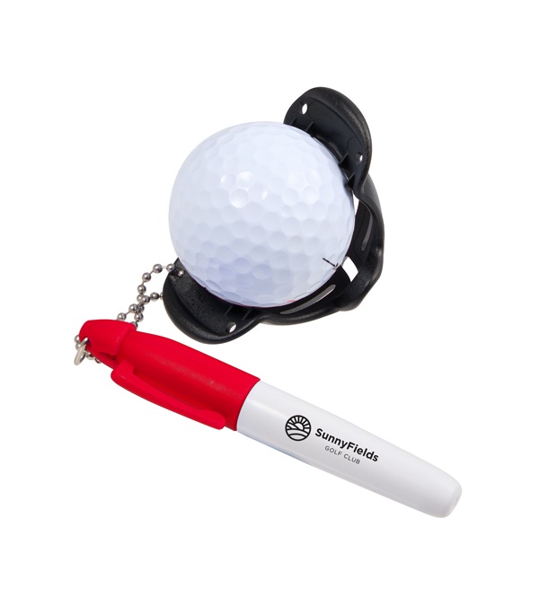 Golf Ball Stencil with Marker