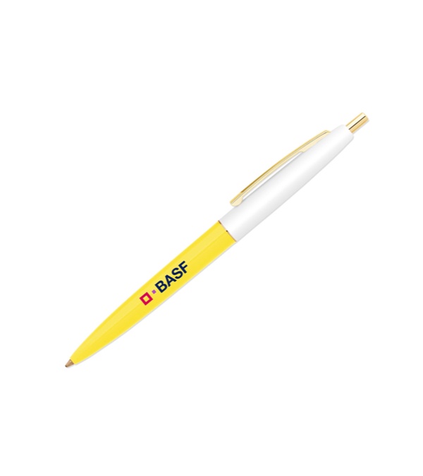 Clic White Gold Pen