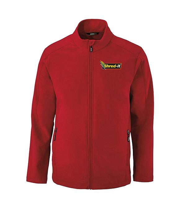 Core365® Men's Cruise Two-Layer Fleece Bonded Soft Shell Jacket - Embroidered