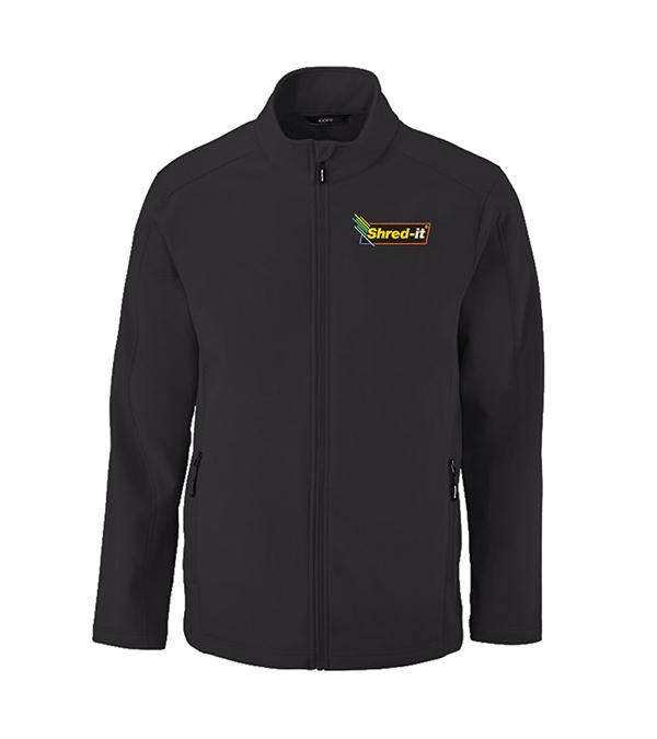 Core365® Men's Cruise Two-Layer Fleece Bonded Soft Shell Jacket - Embroidered