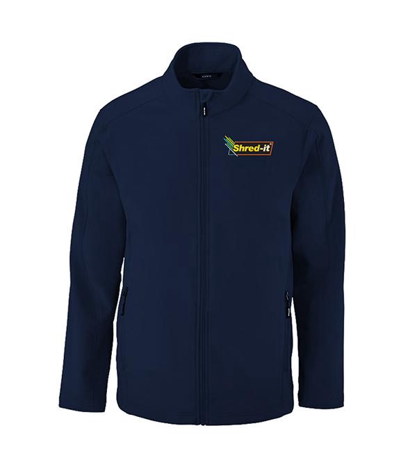 Core365® Men's Cruise Two-Layer Fleece Bonded Soft Shell Jacket - Embroidered