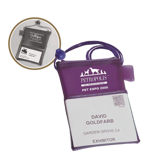 Trade Show Badge Holder