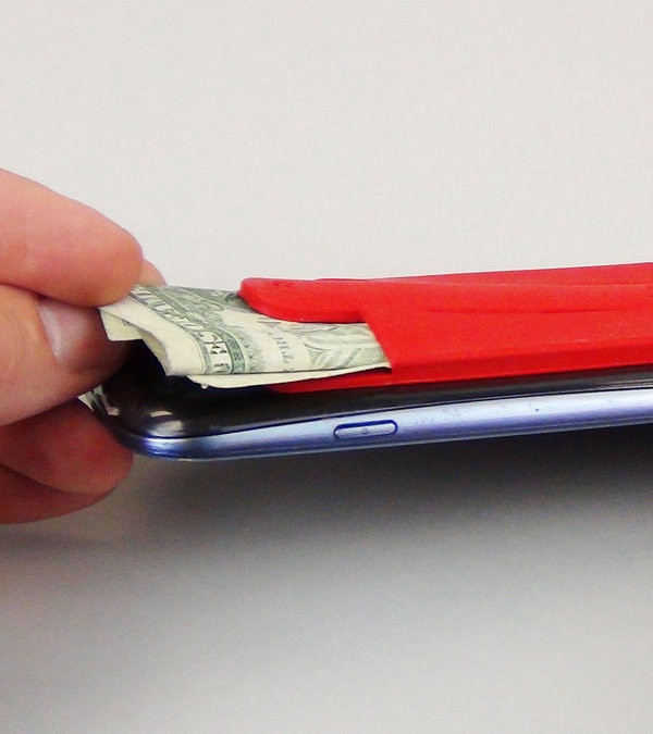 Custom Silicone Wallet + Kickstand Combo