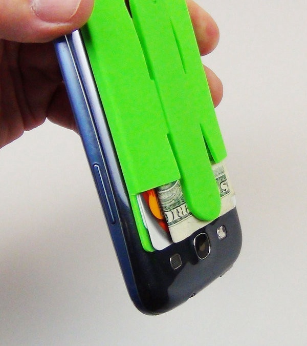 Custom Silicone Wallet + Kickstand Combo
