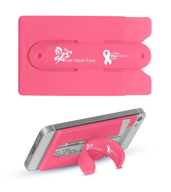 Custom Silicone Wallet + Kickstand Combo