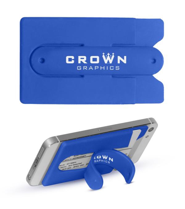 Custom Silicone Wallet + Kickstand Combo