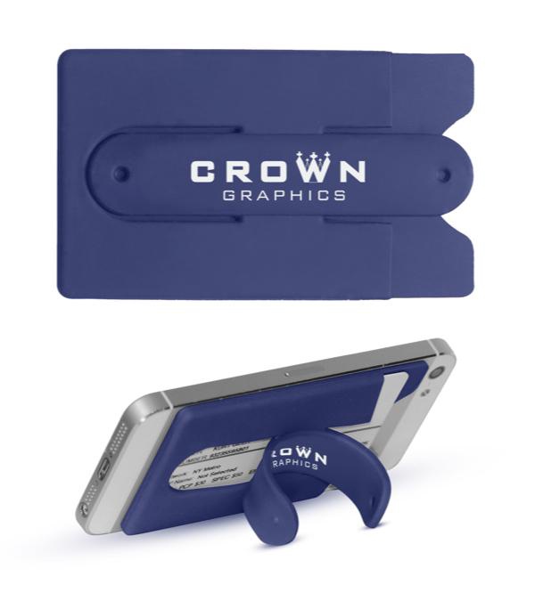 Custom Silicone Wallet + Kickstand Combo