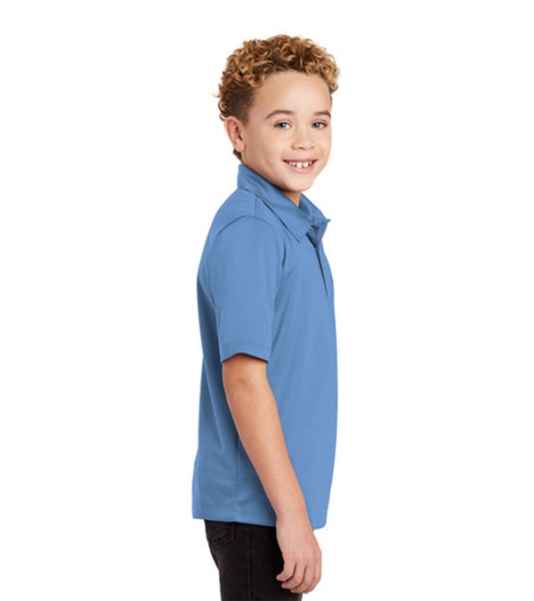 Port Authority® Youth Silk Touch Performance Polo - Embroidered
