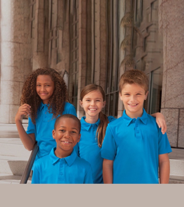 Port Authority® Youth Silk Touch Performance Polo - Embroidered