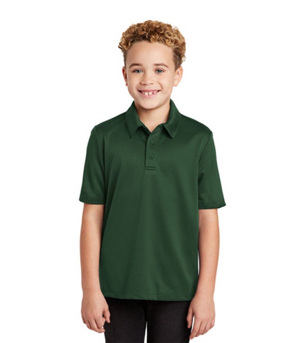 Port Authority® Youth Silk Touch Performance Polo - Embroidered