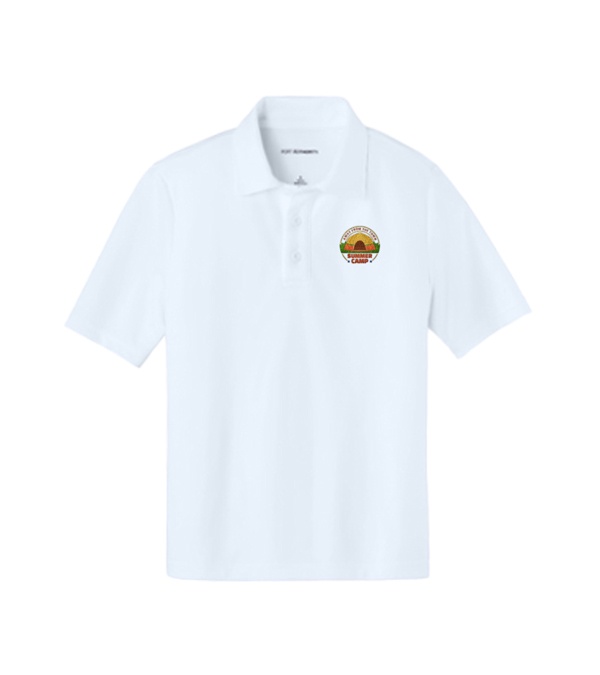Port Authority® Youth Silk Touch Performance Polo - Embroidered