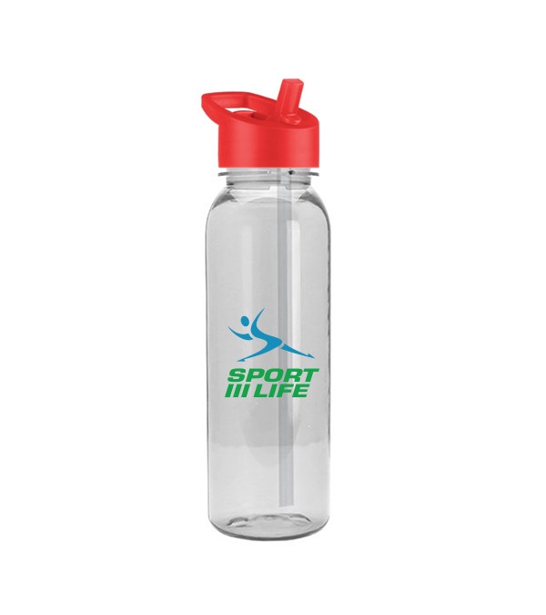 The Outdoorsman - 24 oz. Tritan bottle with Flip Straw lid