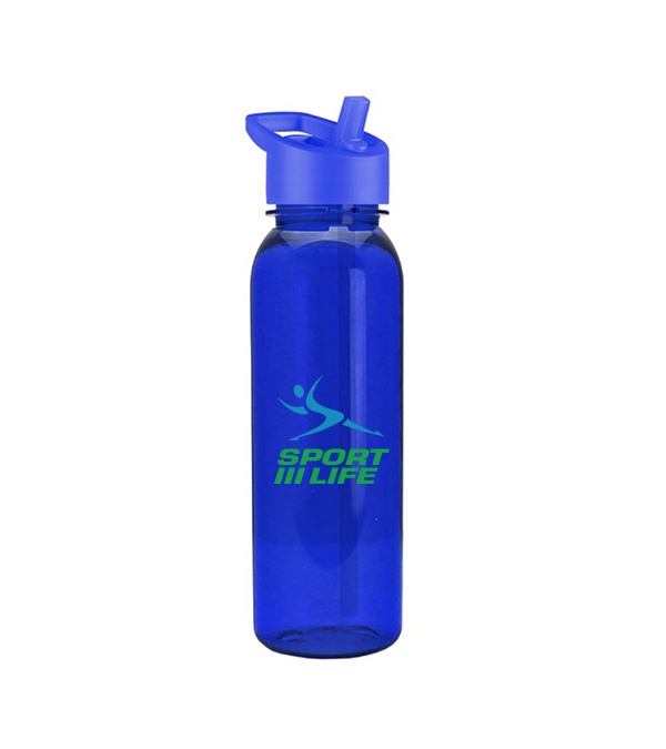 The Outdoorsman - 24 oz. Tritan bottle with Flip Straw lid