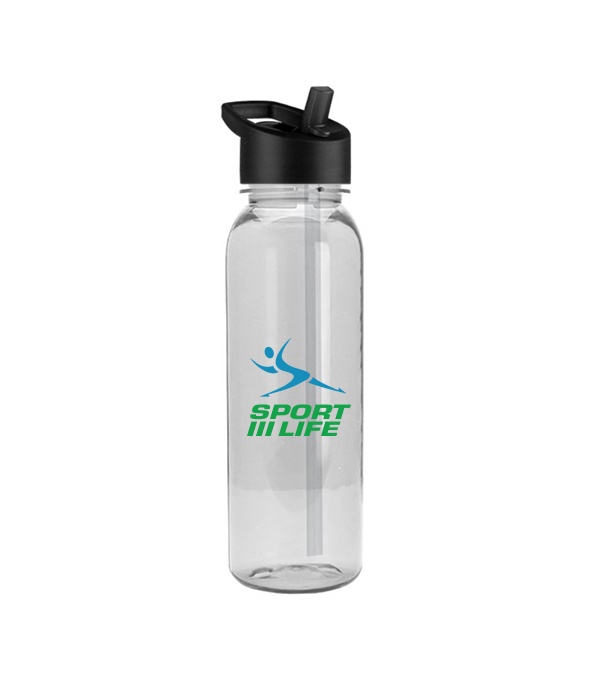 The Outdoorsman - 24 oz. Tritan bottle with Flip Straw lid