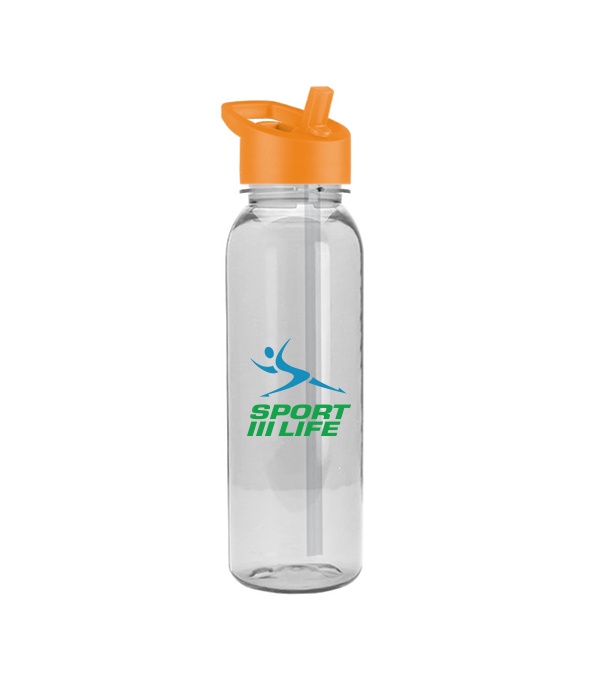 The Outdoorsman - 24 oz. Tritan bottle with Flip Straw lid
