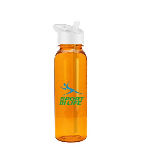 The Outdoorsman - 24 oz. Tritan bottle with Flip Straw lid